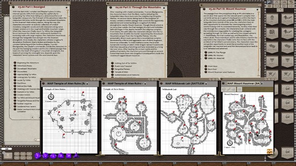 Скриншот из Fantasy Grounds - Quests of Doom 4: War of Shadows (5E)