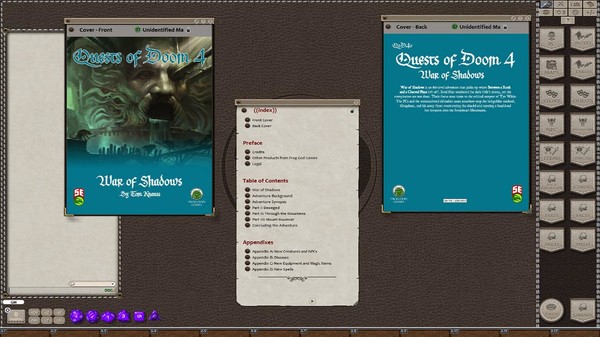 Скриншот из Fantasy Grounds - Quests of Doom 4: War of Shadows (5E)