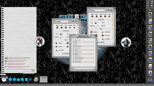 Скриншот из Fantasy Grounds - Deadlands Noir: His Brother's Keeper (Savage Worlds)