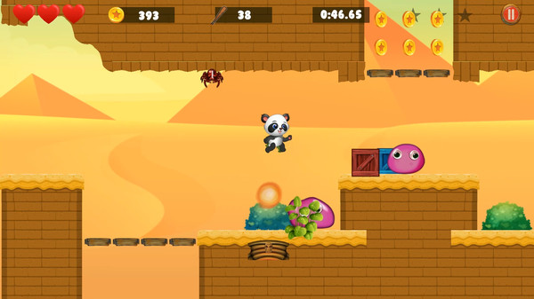 Скриншот из The Incredible Adventures of Super Panda