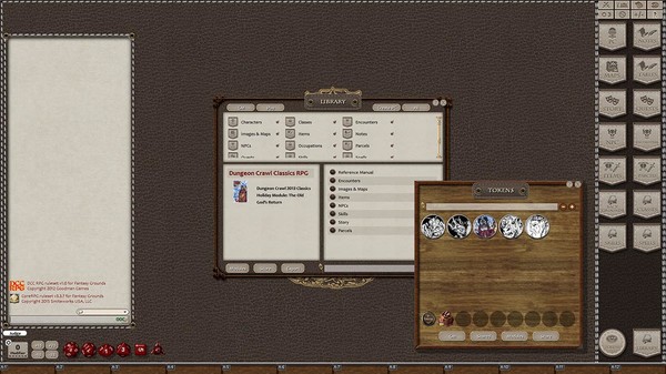 Скриншот из Fantasy Grounds - Dungeon Crawl Classics 2013 Holiday Module: The Old God's Return (DCC)