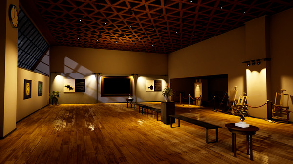 Fractal Gallery VR game for Linux 1