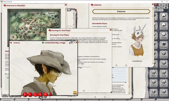Скриншот из Fantasy Grounds - D&D Essentials Kit