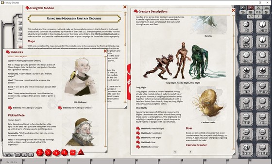Скриншот из Fantasy Grounds - D&D Essentials Kit