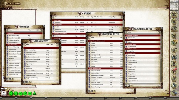 Скриншот из Fantasy Grounds - Pathfinder Player Companion: Ranged Tactics Toolbox (PFRPG)