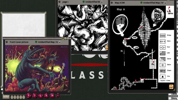 Скриншот из Fantasy Grounds - D&D Classics: I1 Dwellers of the Forbidden City (2E)