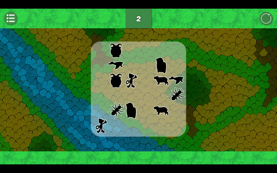Скриншот из Link the animals