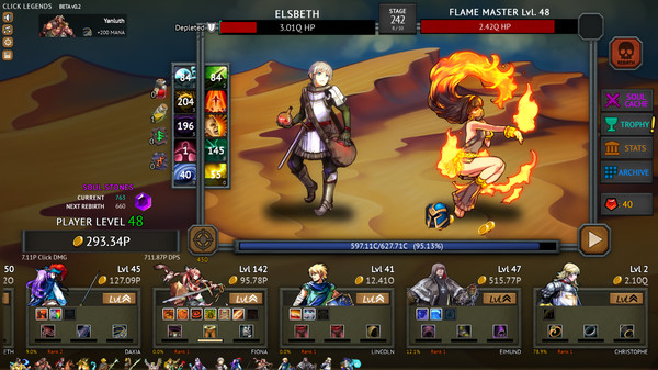 Скриншот из Click Legends