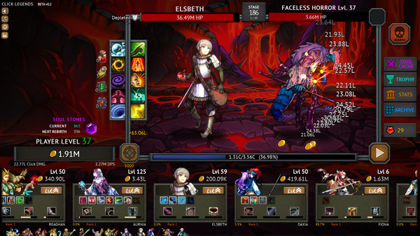 Скриншот из Click Legends
