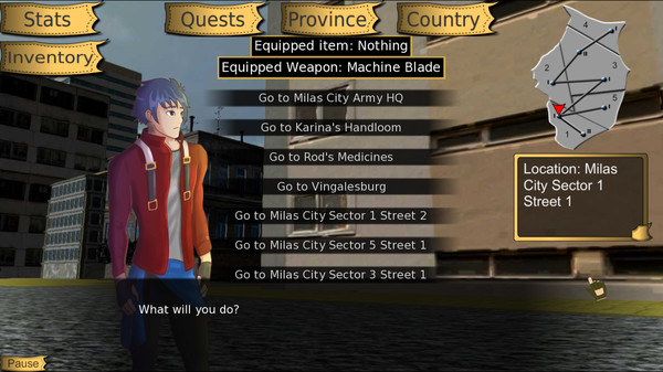 Niara: Rebellion Of the King Visual Novel RPGfor windows and Linux 1