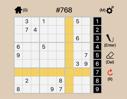 Скриншот из Sudoku Monster - 49,151 Hardest Puzzles