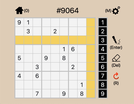 Скриншот из Sudoku Monster - 49,151 Hardest Puzzles