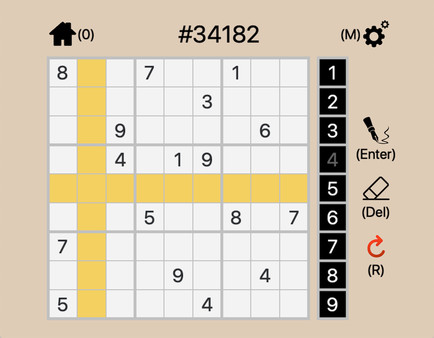 Скриншот из Sudoku Monster - 49,151 Hardest Puzzles