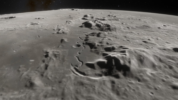 Скриншот из SpaceEngine - Moon HD