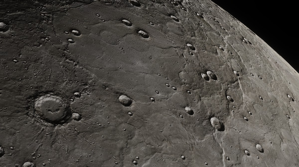 Скриншот из SpaceEngine - Mercury HD