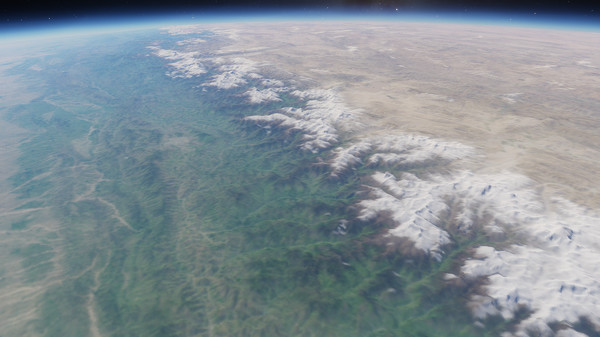 Скриншот из SpaceEngine - Earth HD