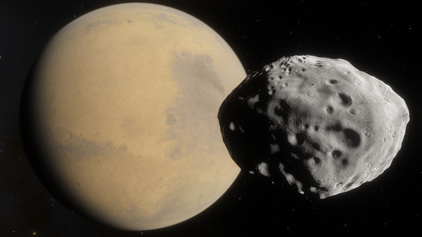 Скриншот из SpaceEngine - Mars HD