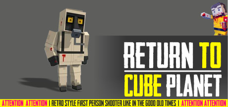 RETURN TO CUBE PLANET cover art