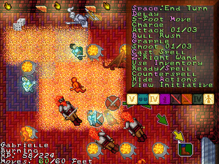 Knights of the Chalice game for Linux 1