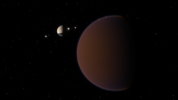 Скриншот из SpaceEngine - Saturn System HD