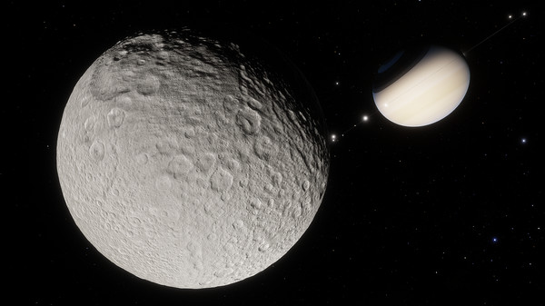 Скриншот из SpaceEngine - Saturn System HD
