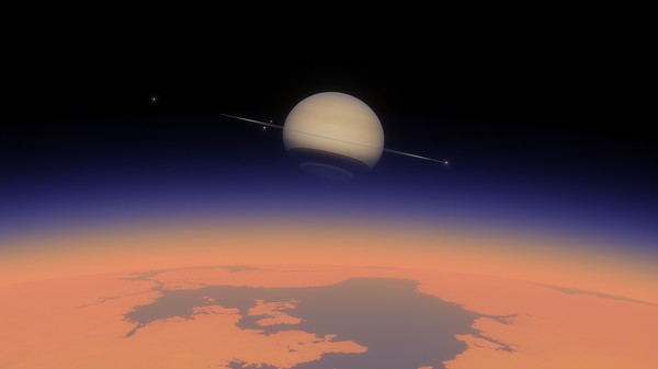 Скриншот из SpaceEngine - Saturn System HD