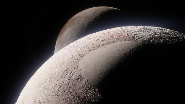 Скриншот из SpaceEngine - Pluto System HD