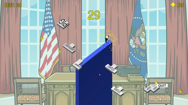 Скриншот из Dodging Fake News With Donald Trump