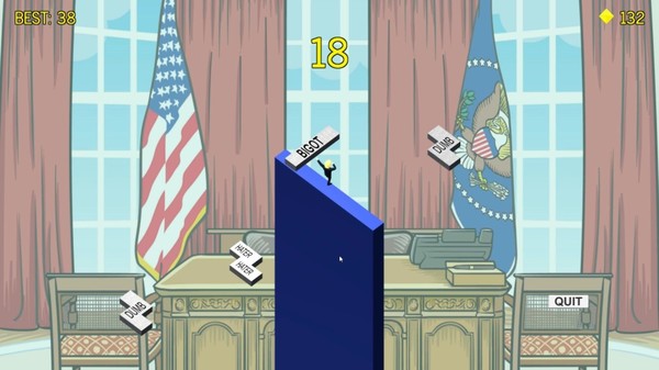 Скриншот из Dodging Fake News With Donald Trump