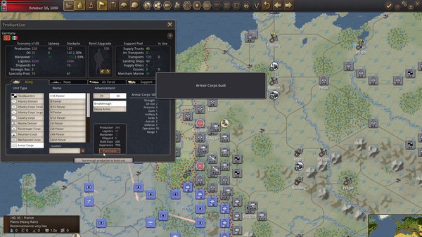 Скриншот из WarPlan