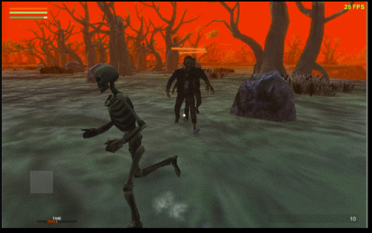 Dark Skeleton Survival game for Linux 1