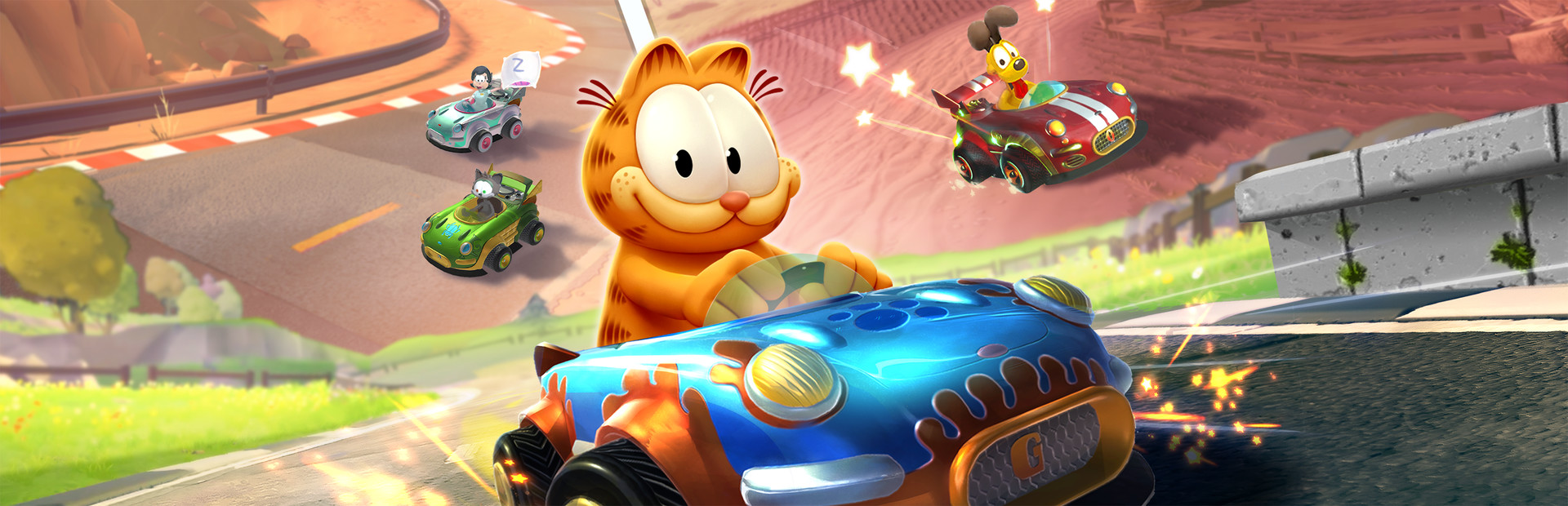 Garfield Kart - Furious Racing Hero Image