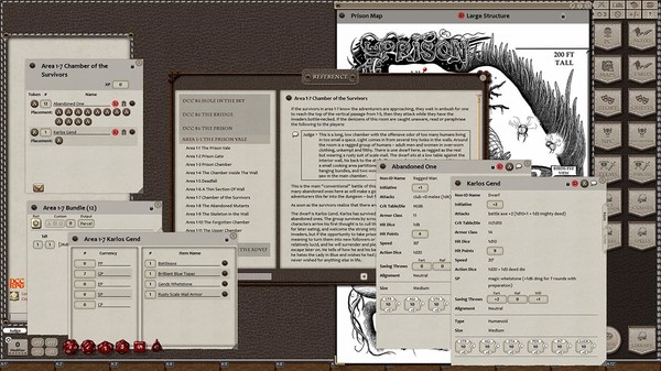 Скриншот из Fantasy Grounds - Dungeon Crawl Classics #86: Hole in the Sky (DCC)