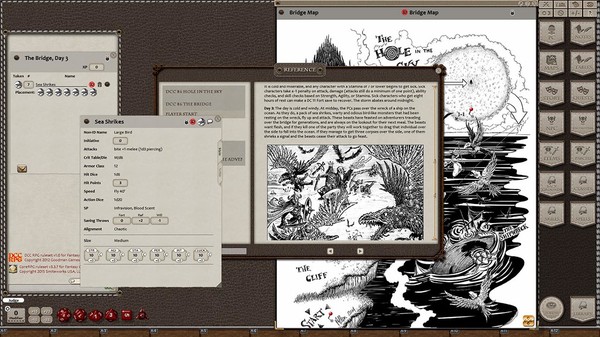 Скриншот из Fantasy Grounds - Dungeon Crawl Classics #86: Hole in the Sky (DCC)