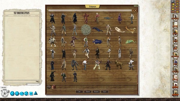 Скриншот из Fantasy Grounds - Stone and a Hard Place Figure Flats (Token Pack)