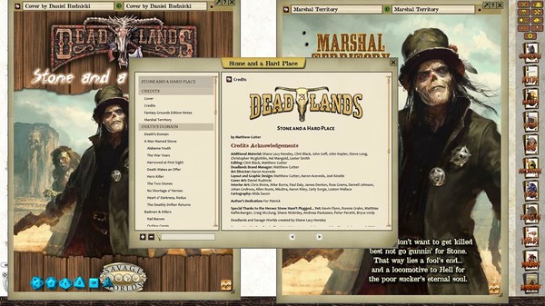Скриншот из Fantasy Grounds - Stone and a Hard Place (Savage Worlds)