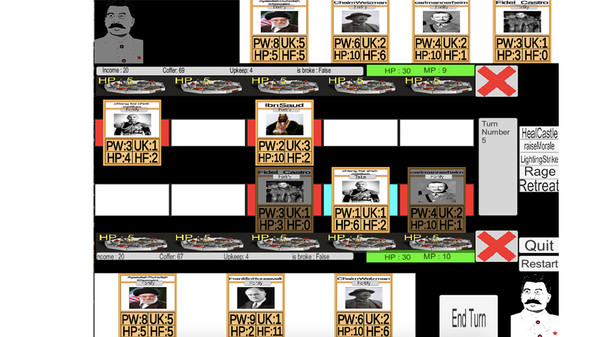 Скриншот из World Leader Card Game