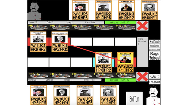 Скриншот из World Leader Card Game