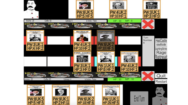 Скриншот из World Leader Card Game
