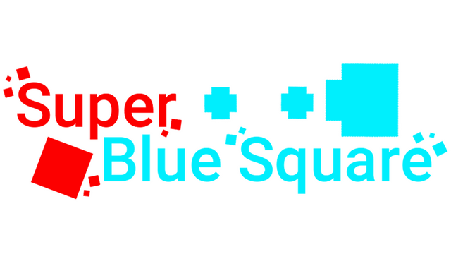 Super Blue Square Logo