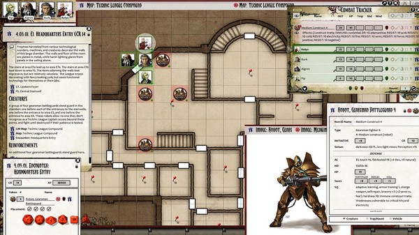 Скриншот из Fantasy Grounds - Pathfinder RPG - Iron Gods AP 5: Palace of Fallen Stars (PFRPG)