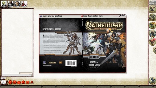 Скриншот из Fantasy Grounds - Pathfinder RPG - Iron Gods AP 5: Palace of Fallen Stars (PFRPG)