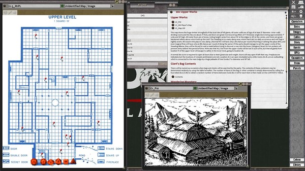 Скриншот из Fantasy Grounds - D&D Classics: G1 Steading of the Hill Giant Chief (2E)