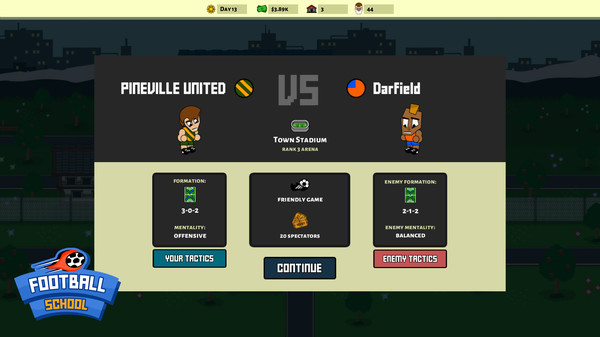 Football Schoolfor windows and Linux 1