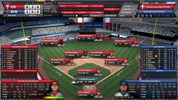 Скриншот из Out of the Park Baseball 21