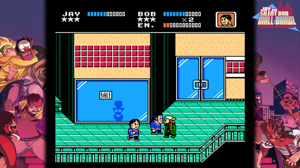 Скриншот из Jay and Silent Bob: Mall Brawl Скриншот из Jay and Silent Bob: Mall Brawl