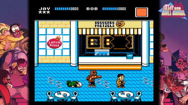 Скриншот из Jay and Silent Bob: Mall Brawl Скриншот из Jay and Silent Bob: Mall Brawl