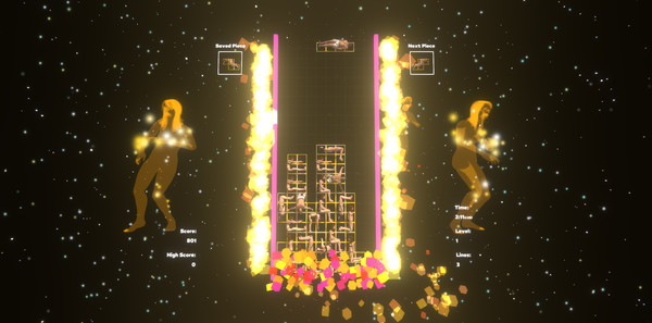 Sextris Effect game for Linux 1