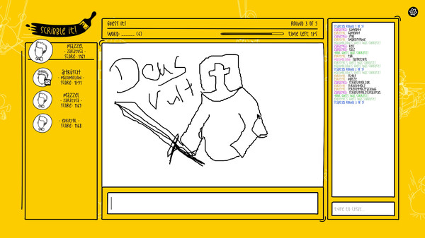 Скриншот из Scribble It!