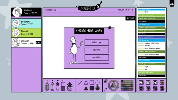Scribble It! game for Linux 1